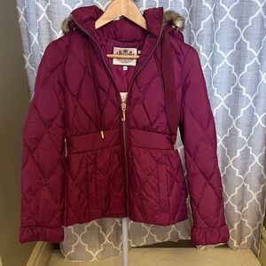 NWT Juicy Couture Women’s Puffer Jacket - Rich Purple. Ptp:19”